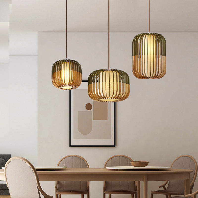 Amaya Houten Hanglamp