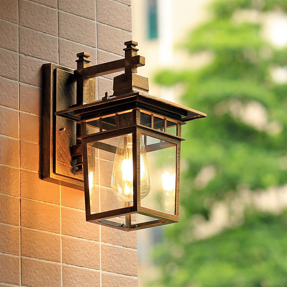 Silvax Lantaarn Outdoor Wandlamp