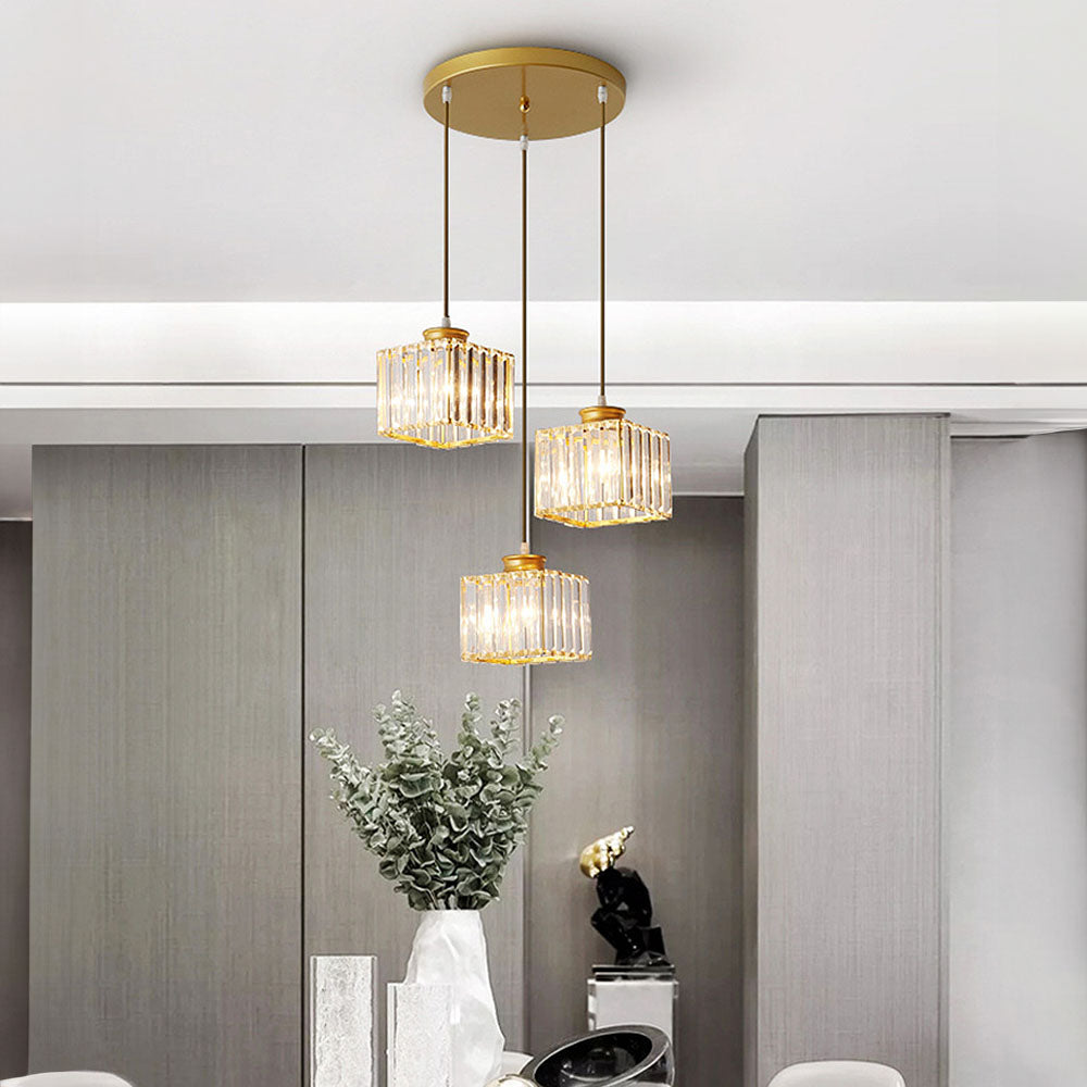 Multi-Head Kristal Hanglamp