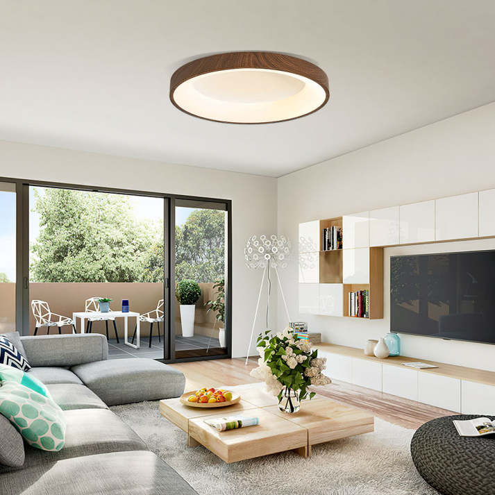Layeno Houten Plafondlamp