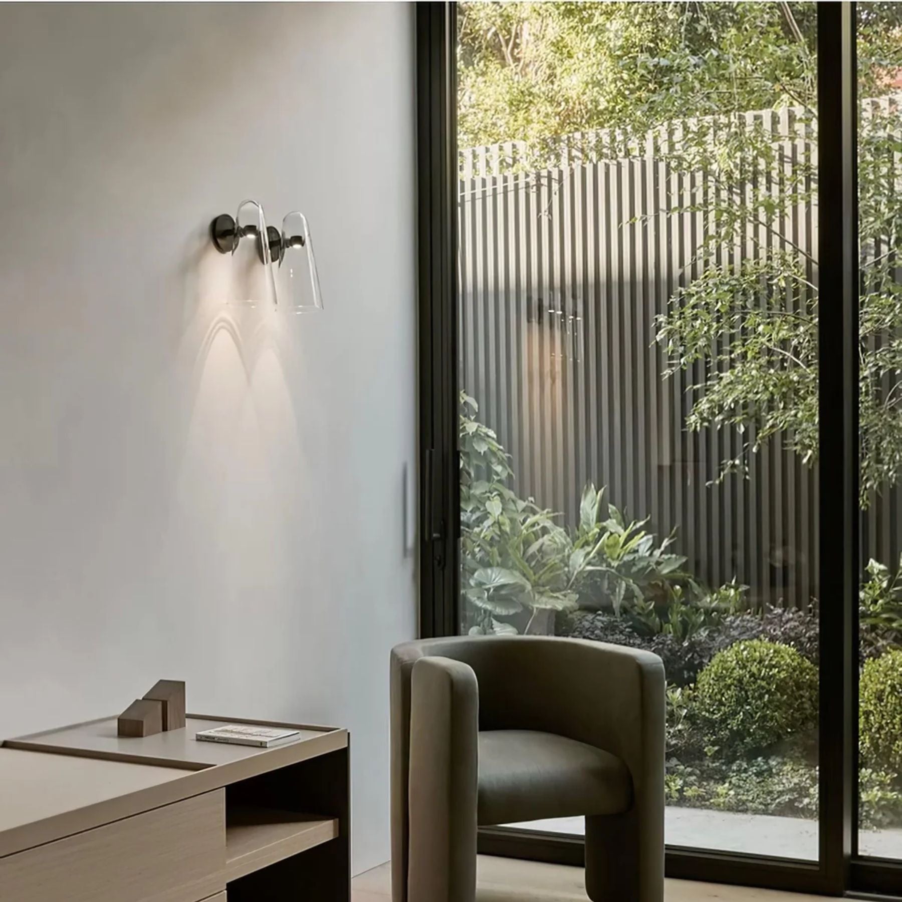 Conziza Glazen Wandlamp