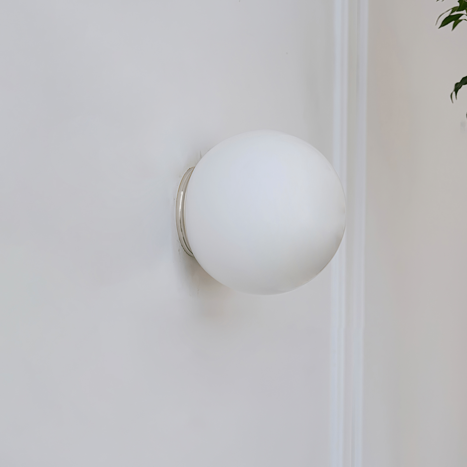 Glazen Mini-bol Wandlamp