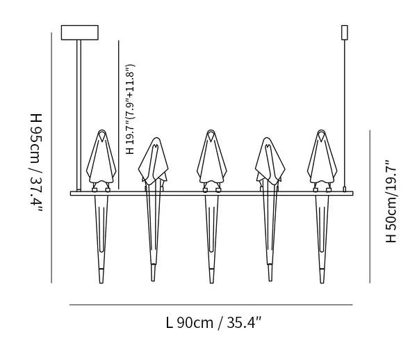Clyvor Origami Hanglamp