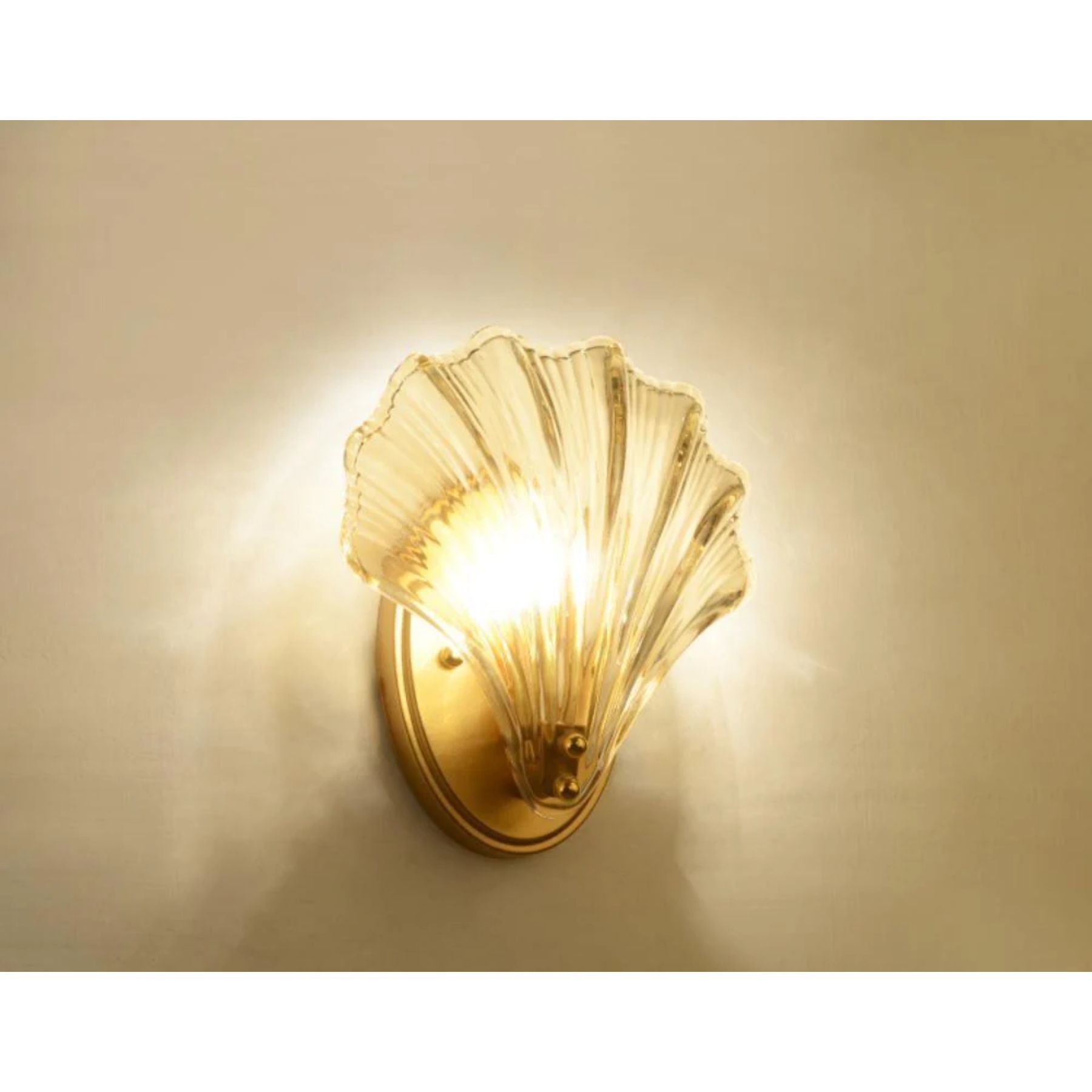 Sio Schelp Wandlamp