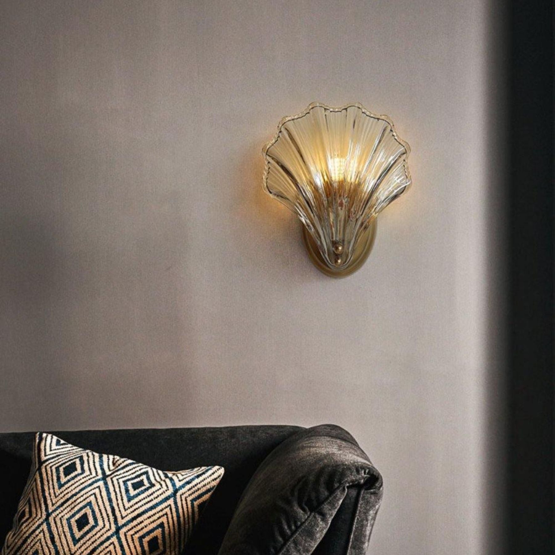 Sio Schelp Wandlamp