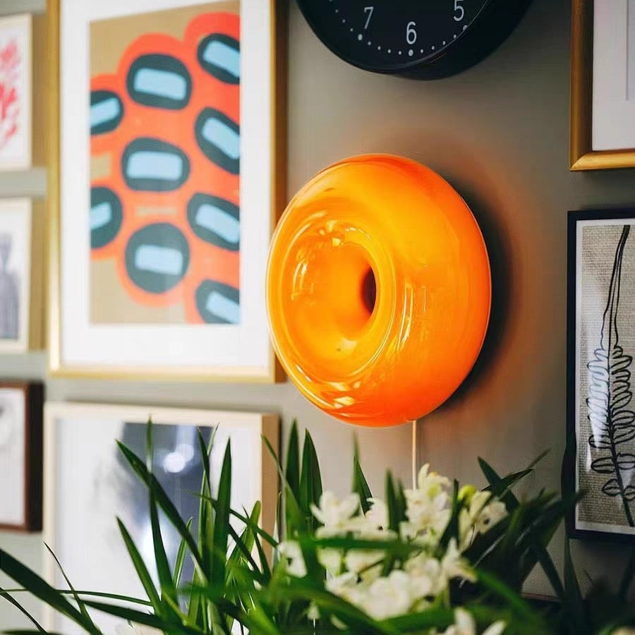 Dunto Donut Wandlamp