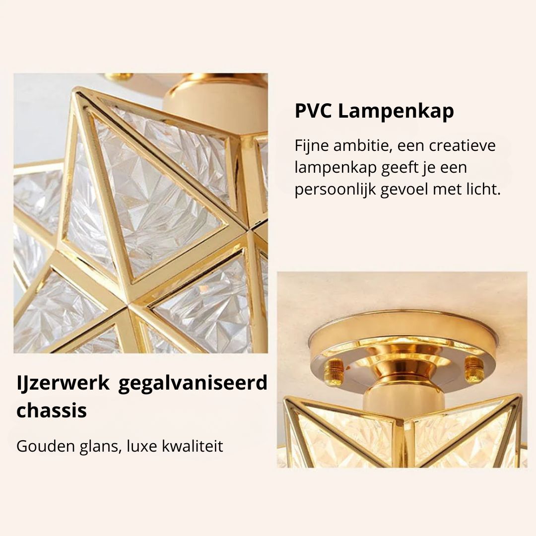 Pinlo Stervorm Plafondlamp
