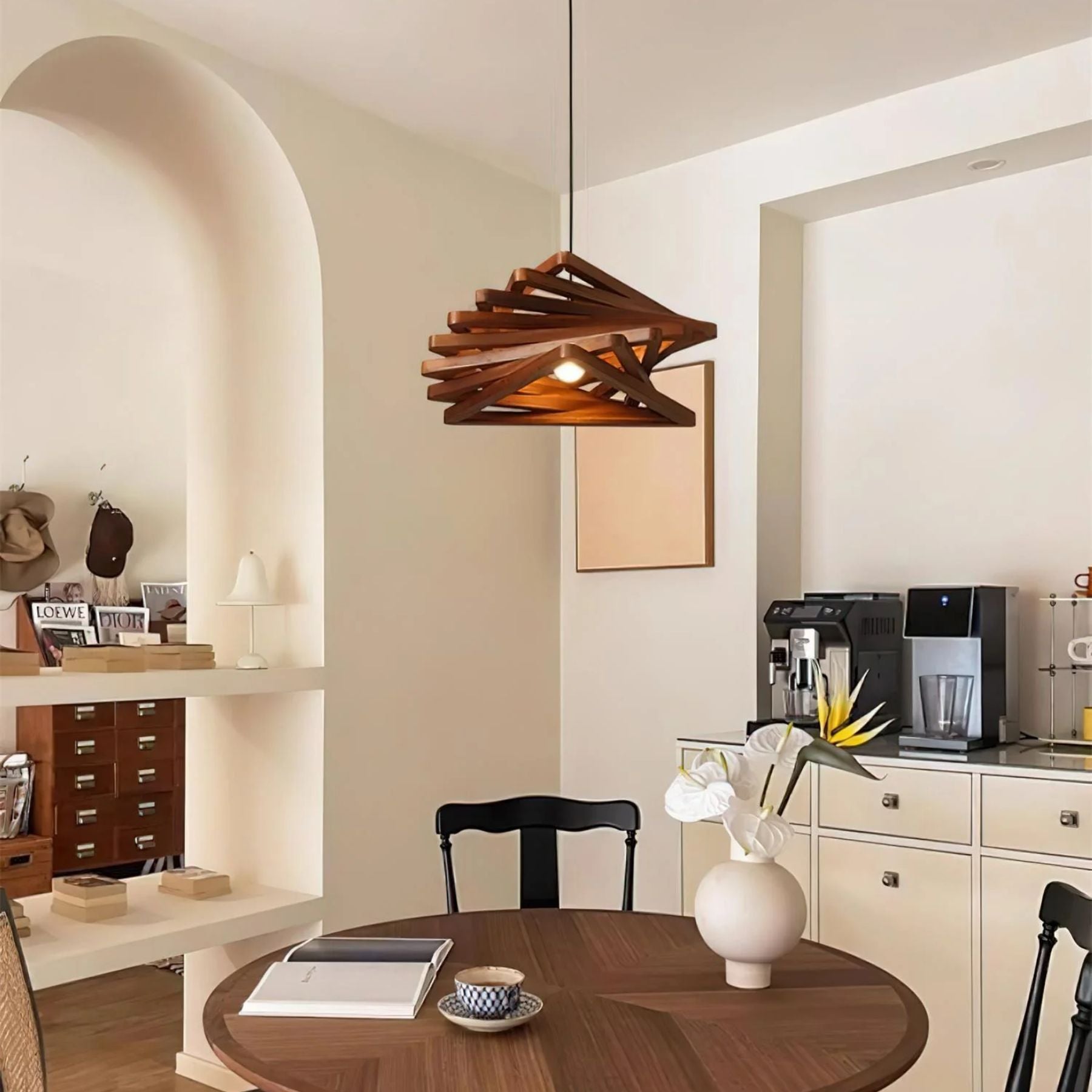 Holezan Houten Hanglamp