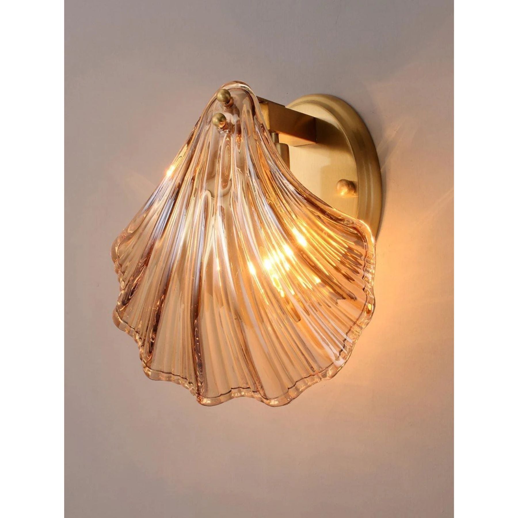 Sio Schelp Wandlamp