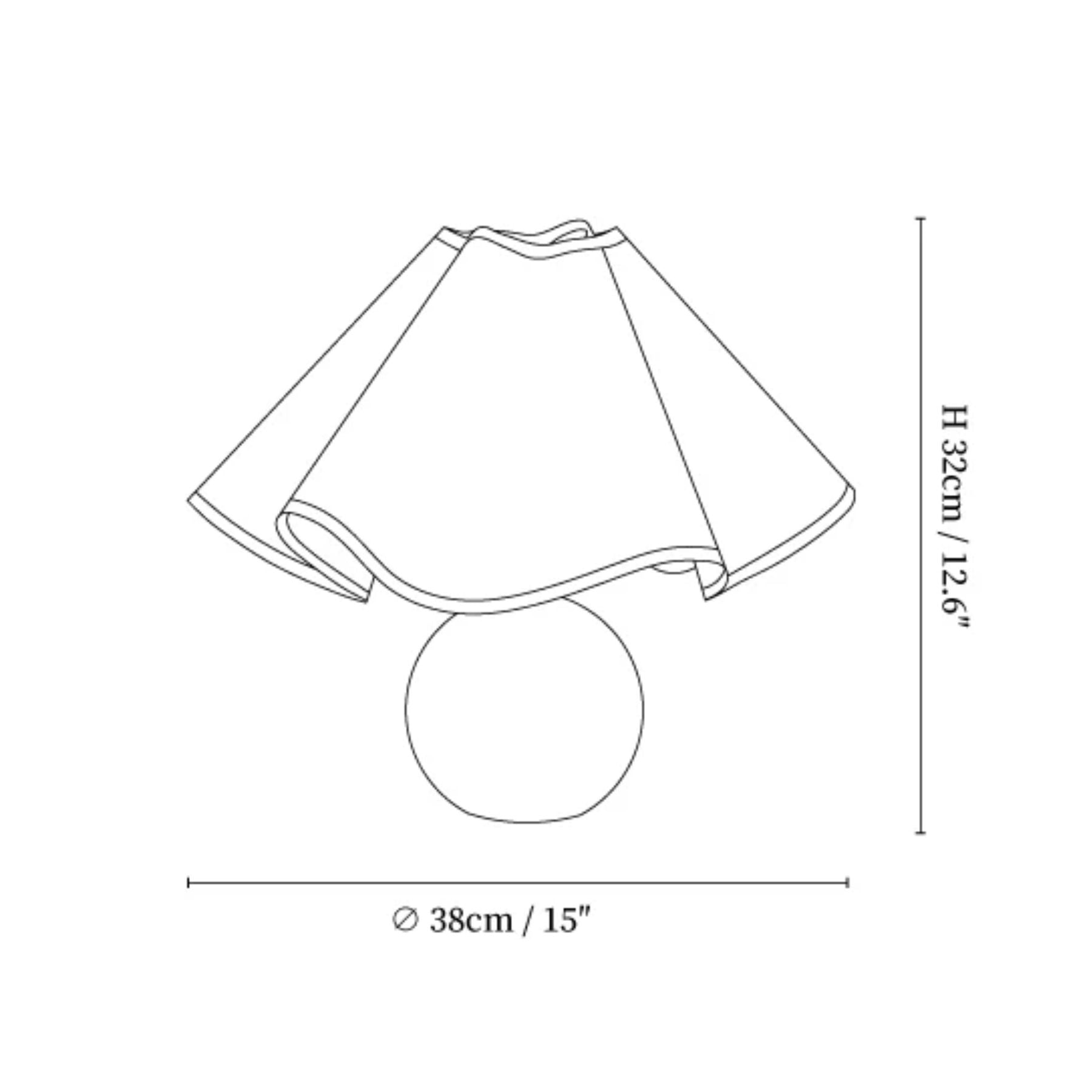 Solivian Wave Tafellamp