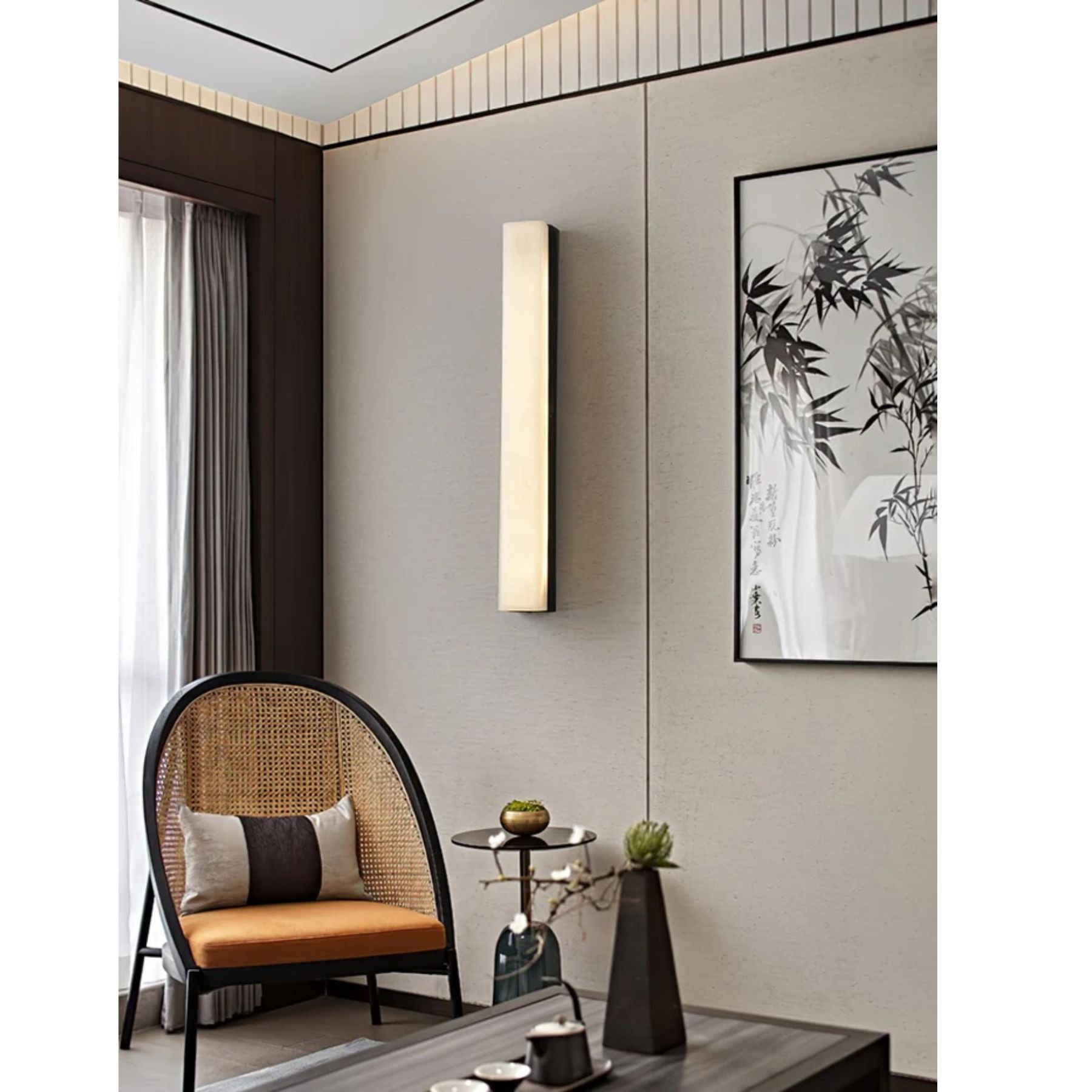 Lureya Albast Wandlamp