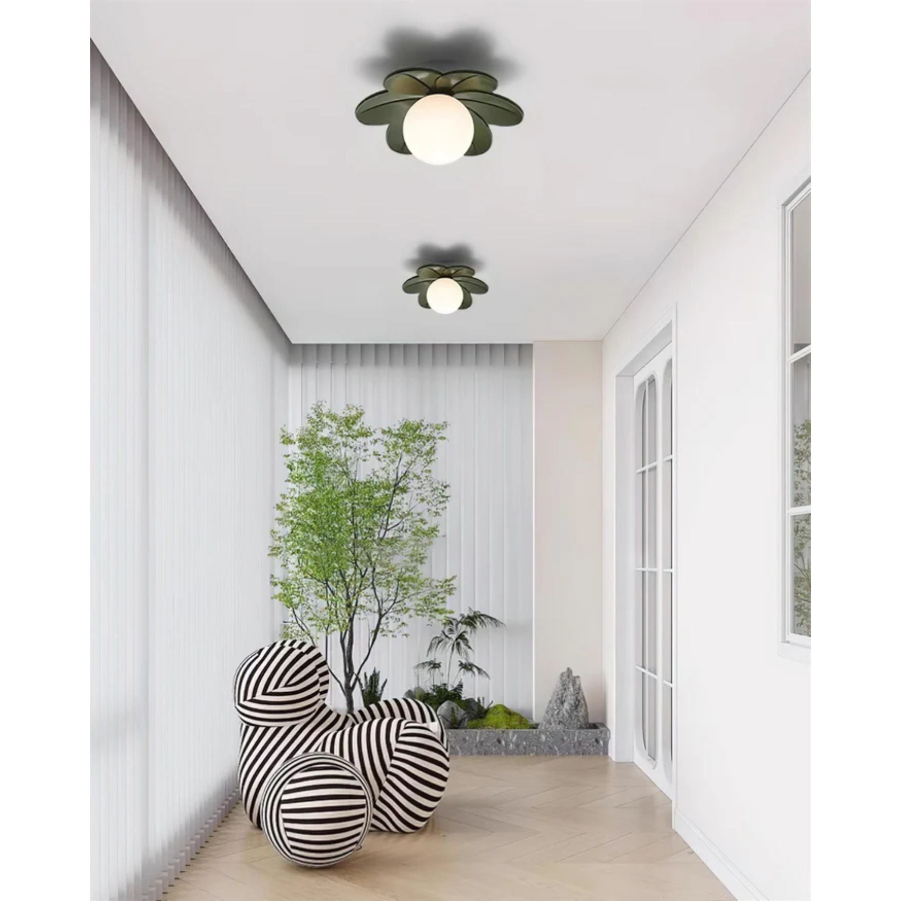 Svalon Flower Plafondlamp