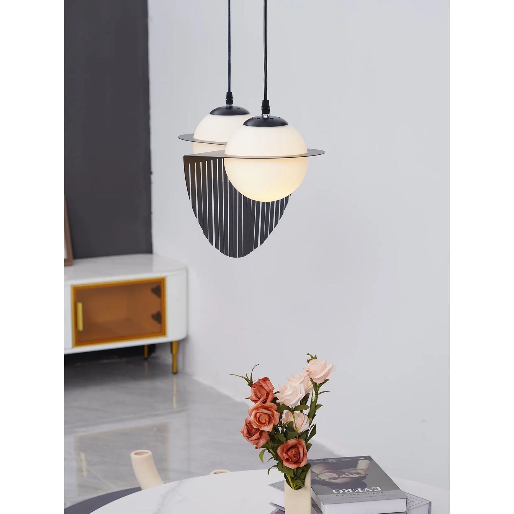 Byron Zwarte Designer Hanglamp