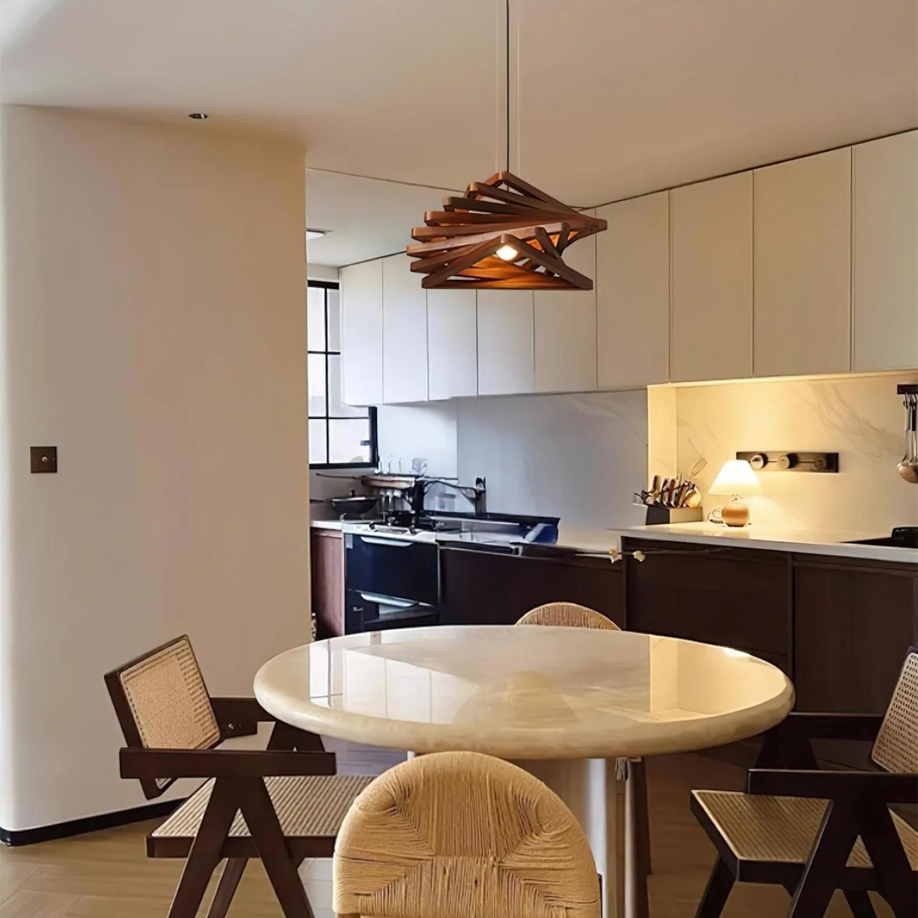 Holezan Houten Hanglamp