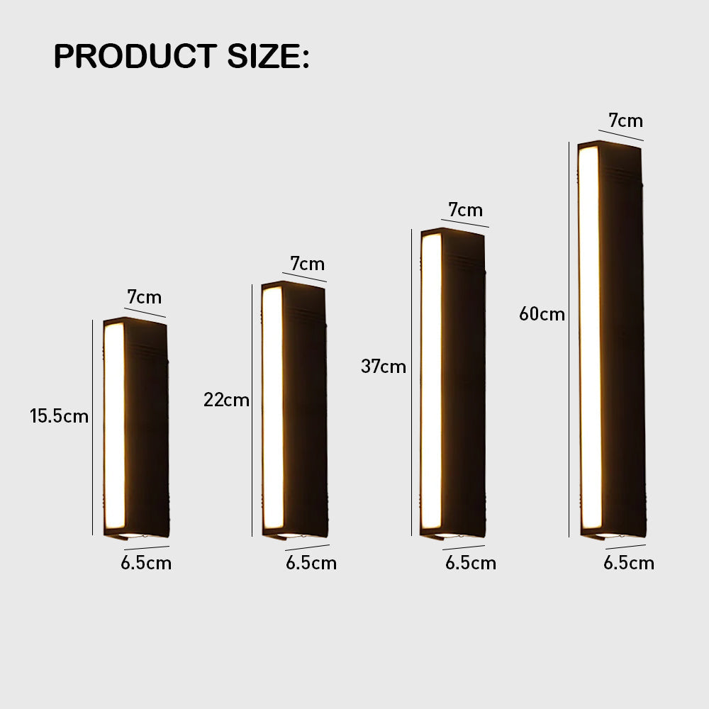 Longtube Wandlamp Voor Buiten