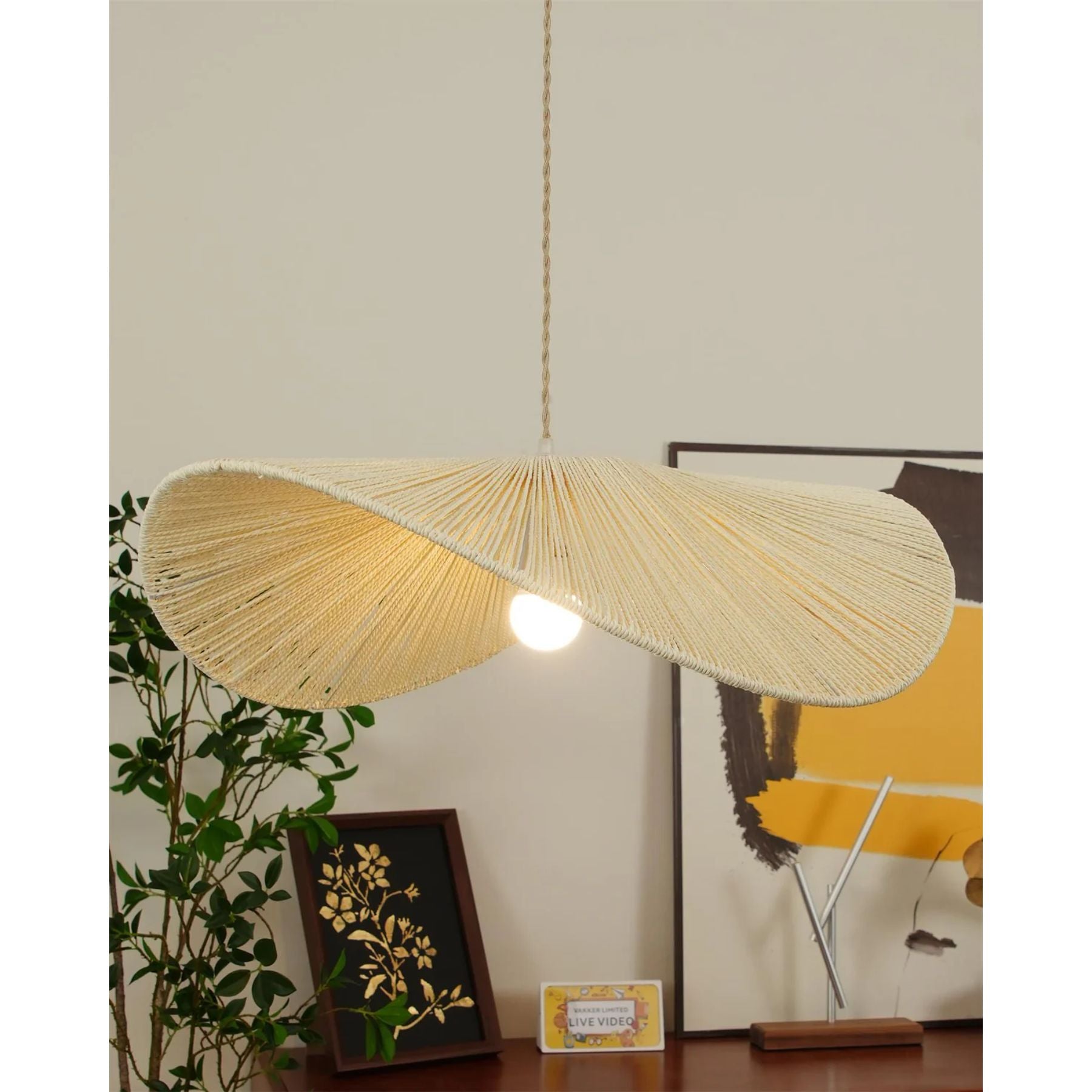 Woovo Henneptouw Hanglamp