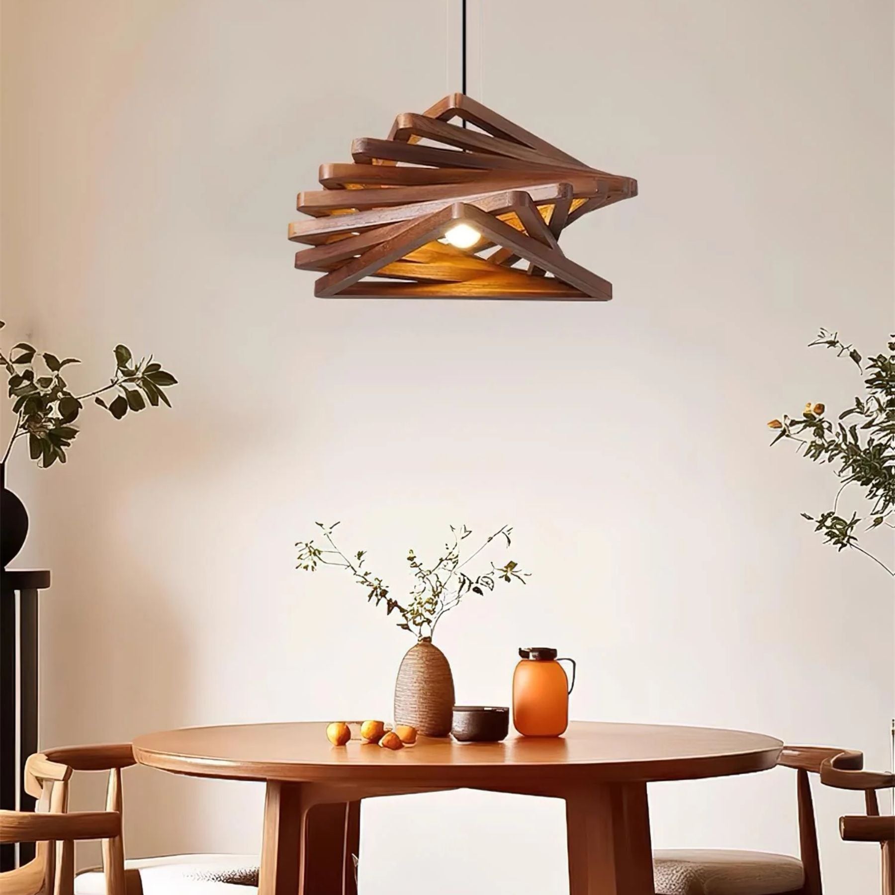 Holezan Houten Hanglamp