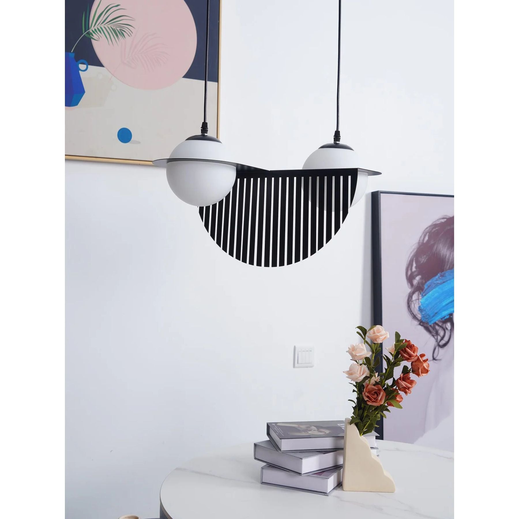 Byron Zwarte Designer Hanglamp