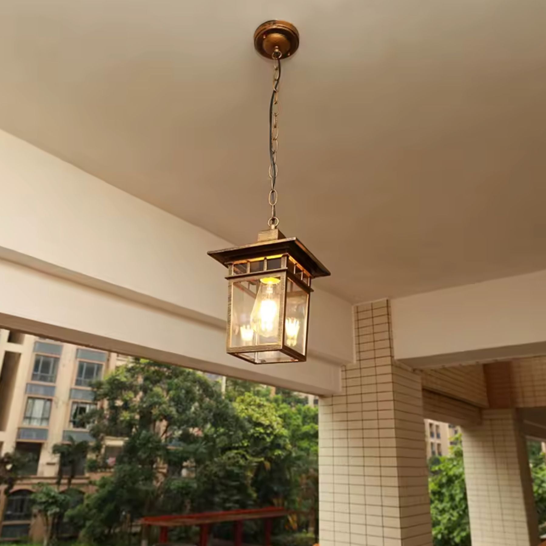 Silvax Lantaarn Outdoor Wandlamp