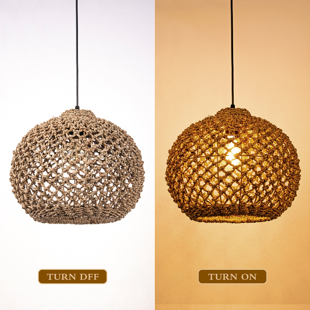 Benzo Gevlochten Boho Hanglamp