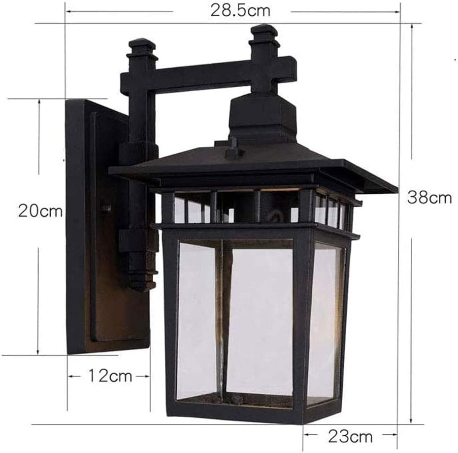 Silvax Lantaarn Outdoor Wandlamp
