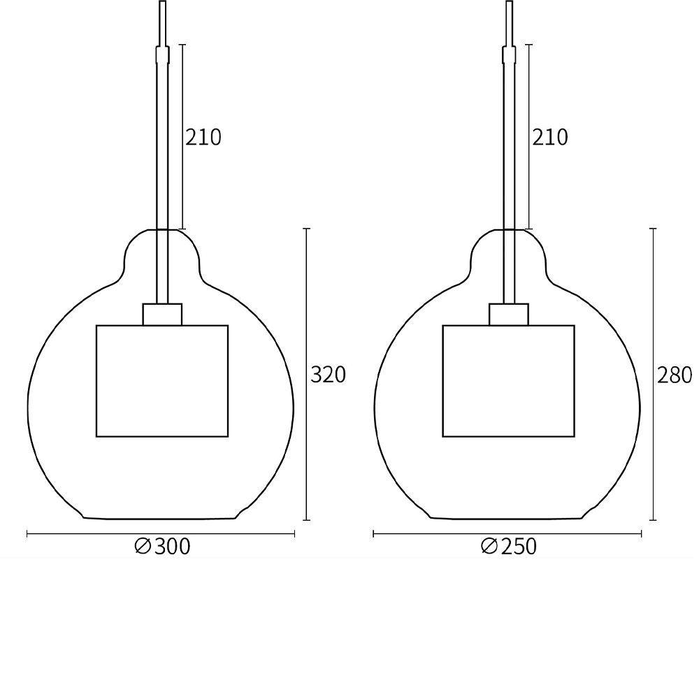 Zalloni Hanglamp