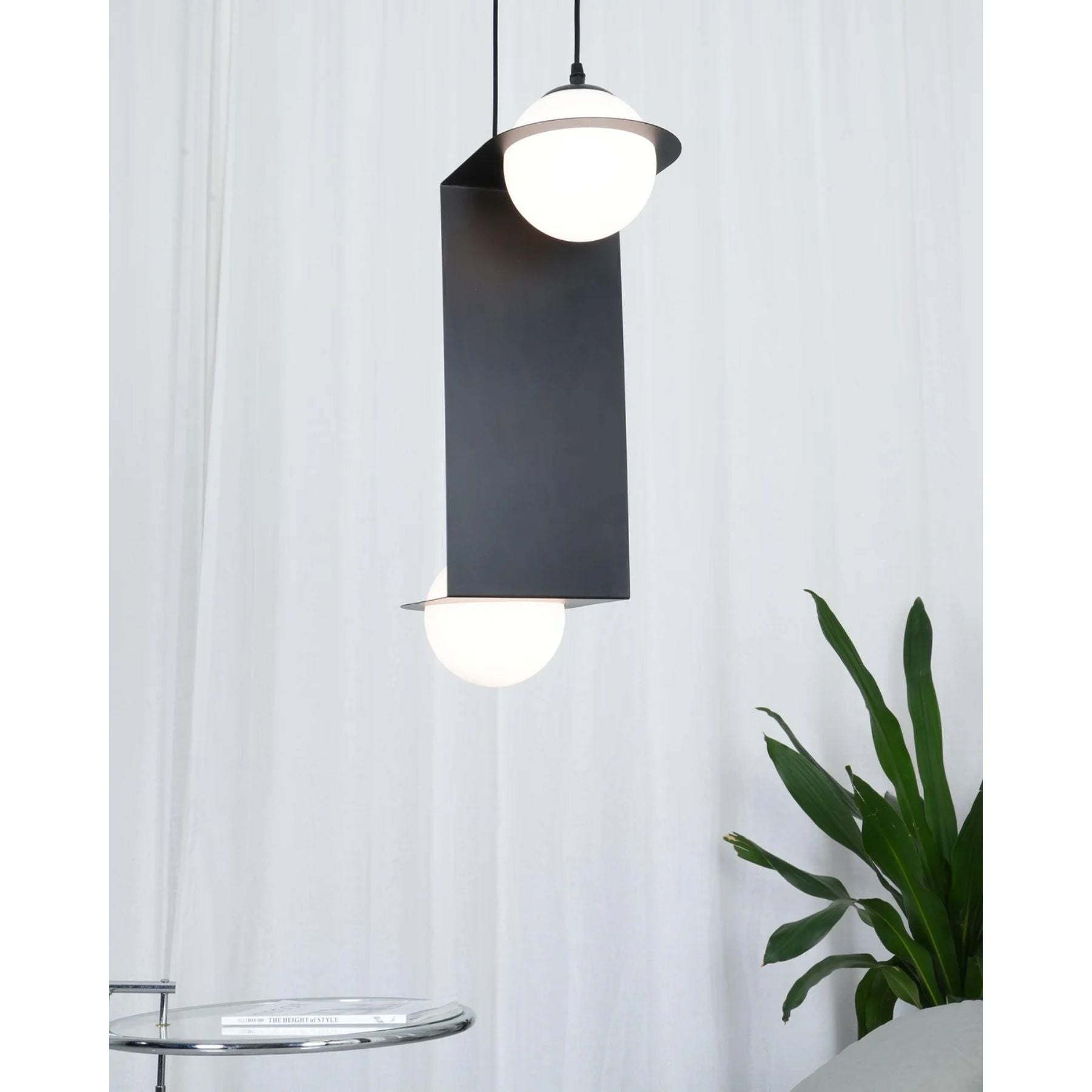 Byron Zwarte Designer Hanglamp