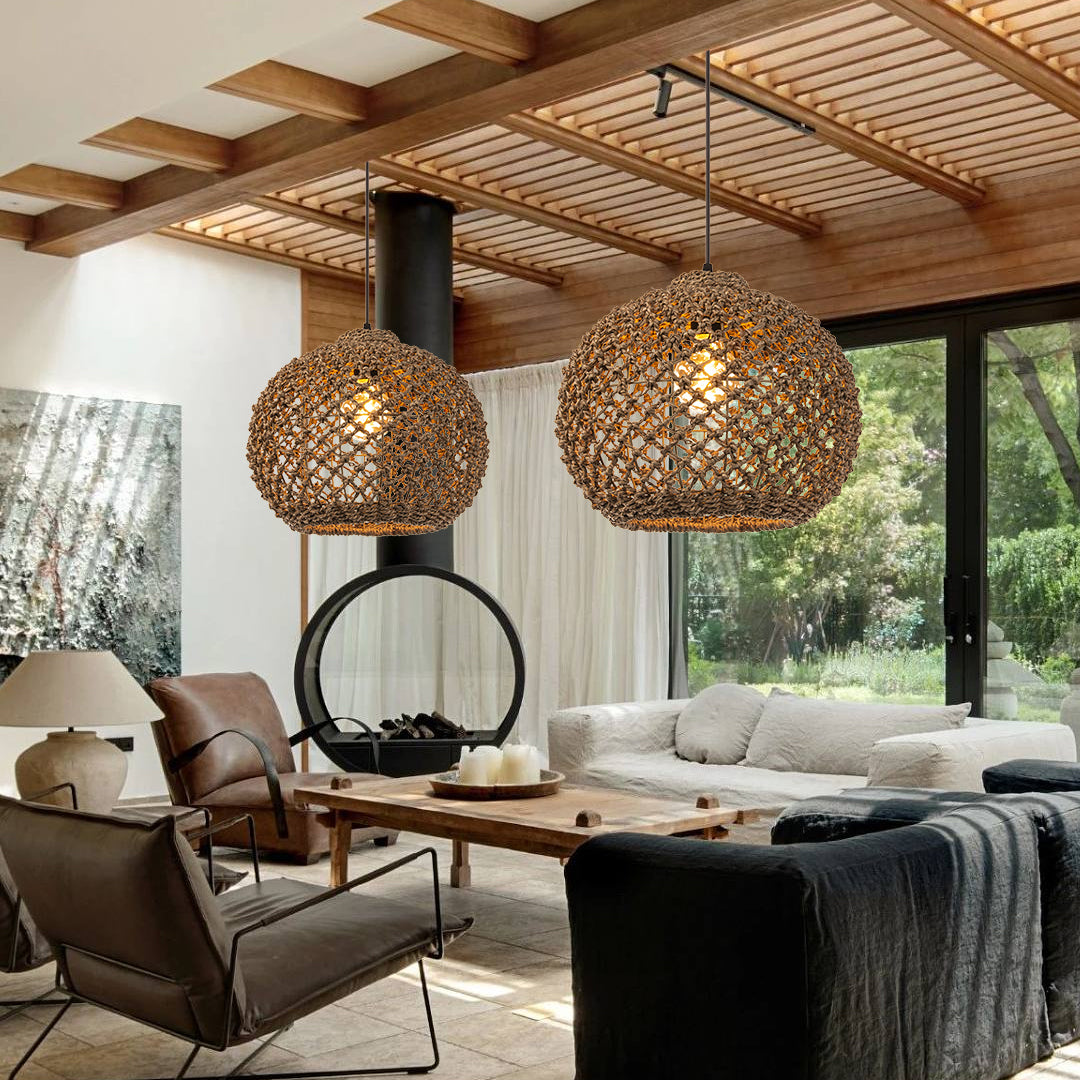 Benzo Gevlochten Boho Hanglamp