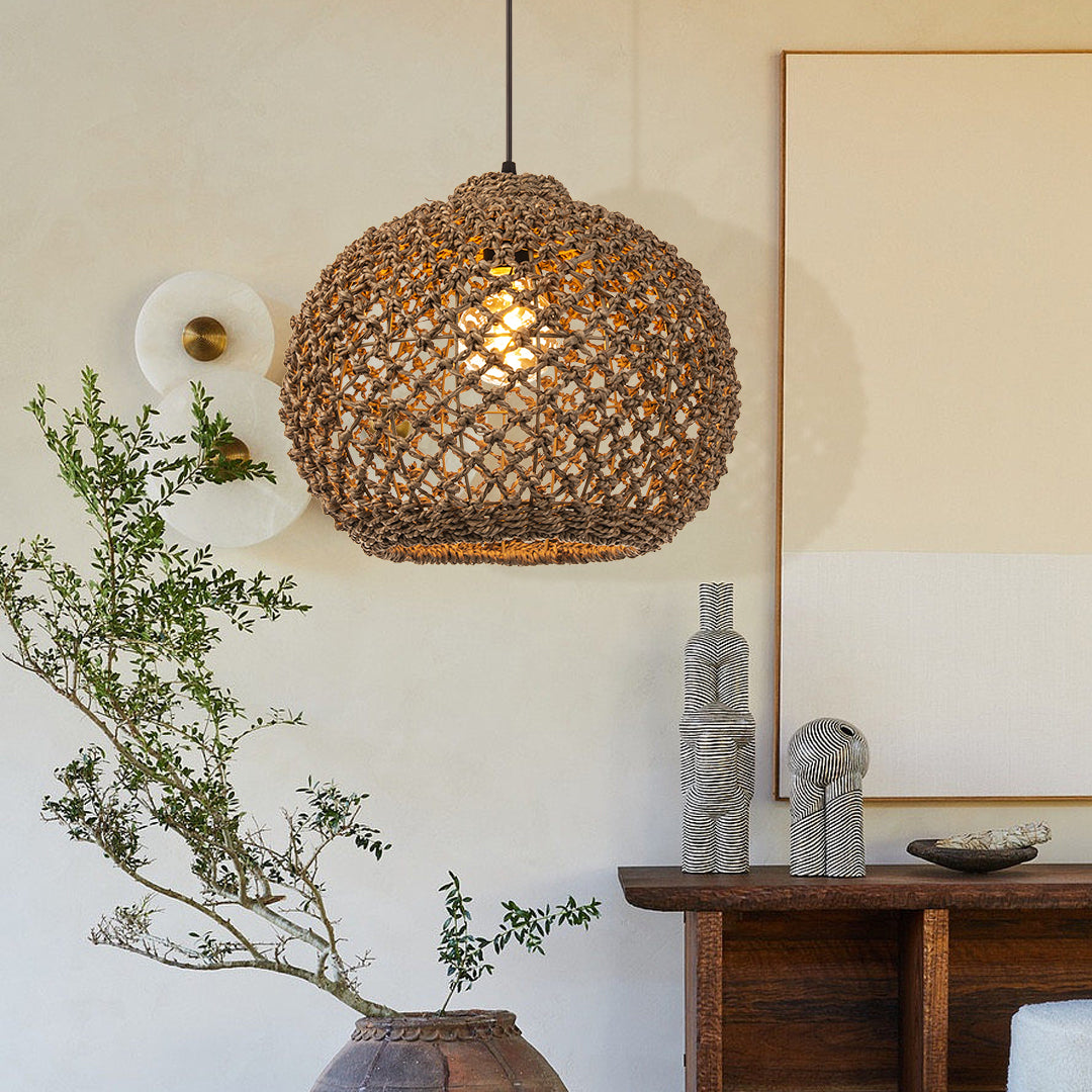 Benzo Gevlochten Boho Hanglamp