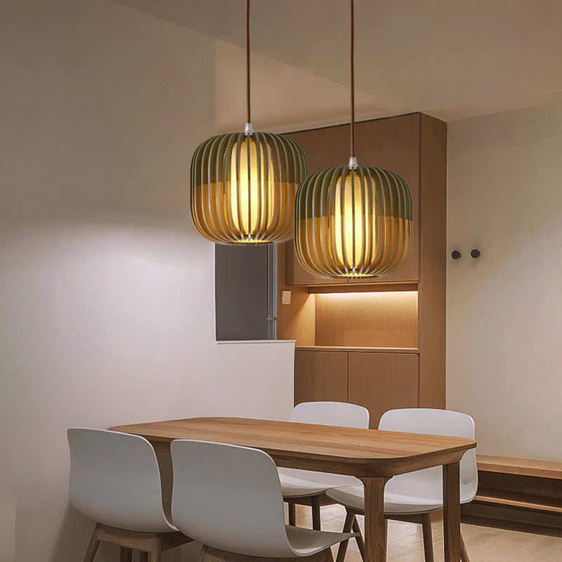 Amaya Houten Hanglamp