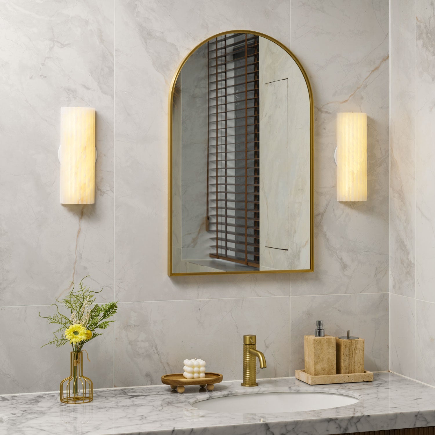 Elviya Albast Wandlamp