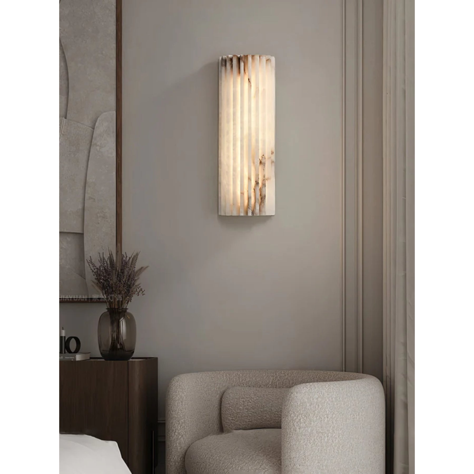 Elviya Albast Wandlamp