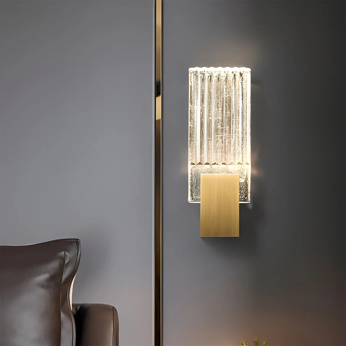 Virlen Kristal Wandlamp