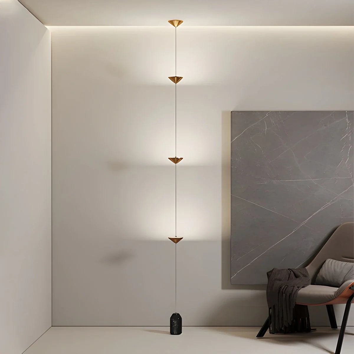 Oziller Vloer Tot Plafond Lamp
