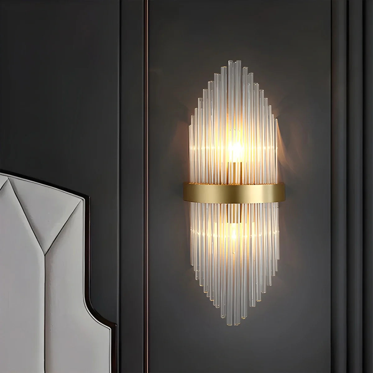 Virlen Kristal Wandlamp