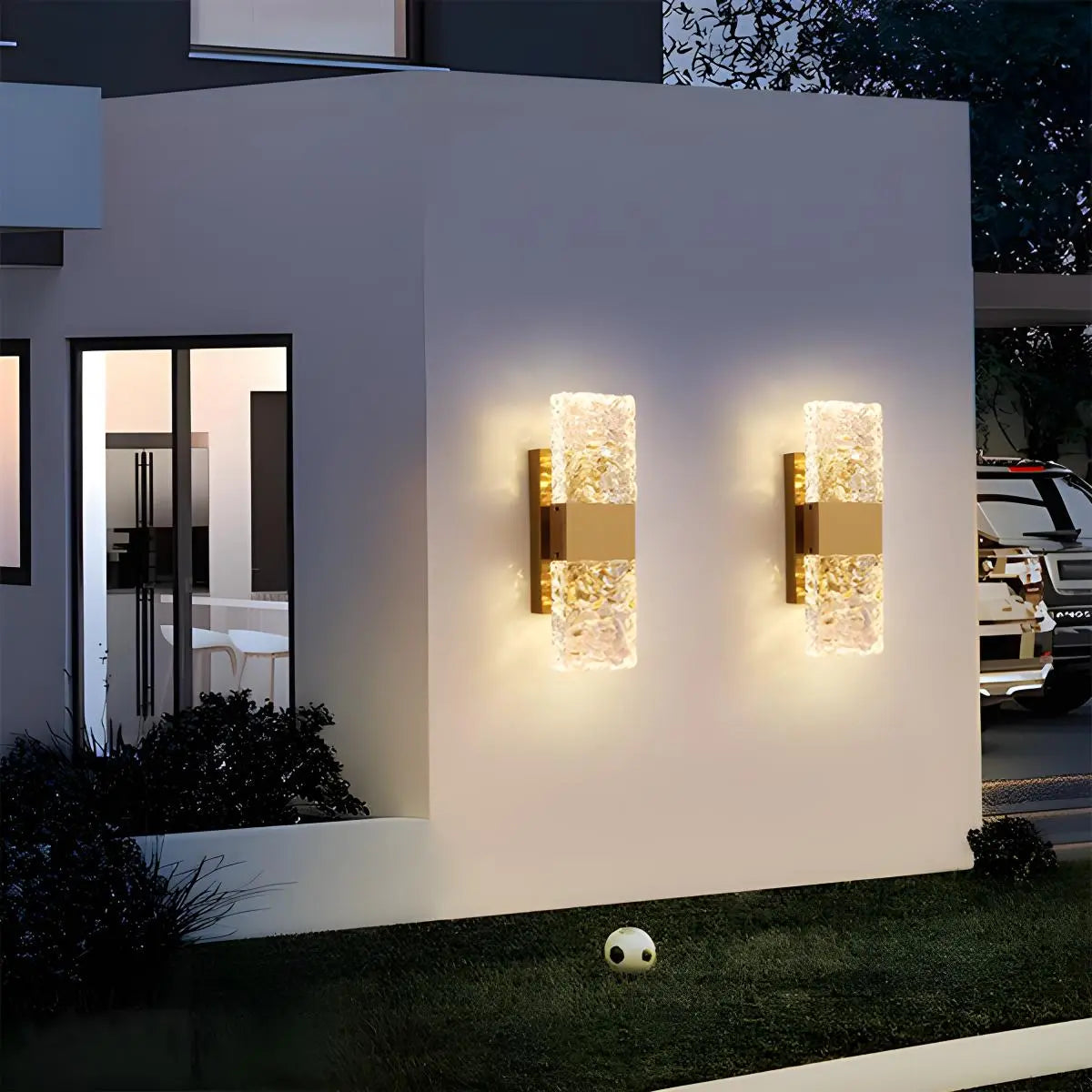 Virlen Kristal Wandlamp