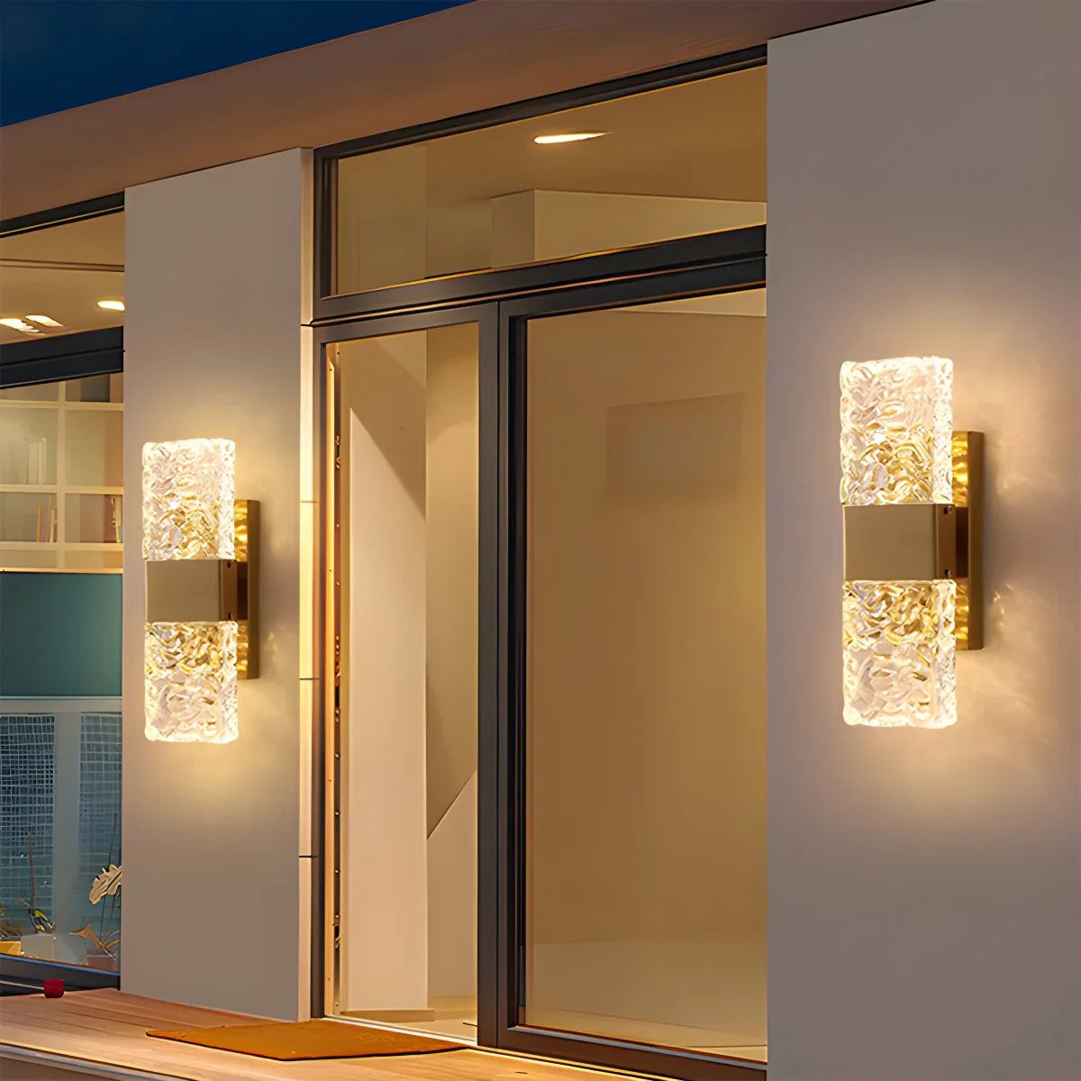 Virlen Kristal Wandlamp