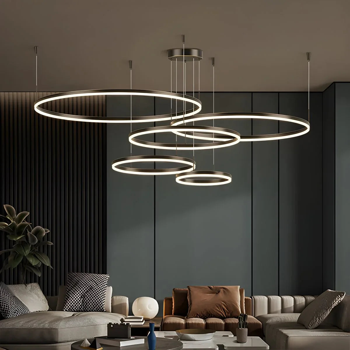Circora Gelaagde Ringvorm Hanglamp