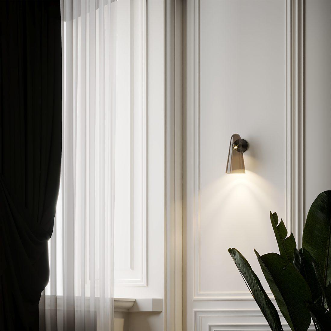 Conziza Glazen Wandlamp