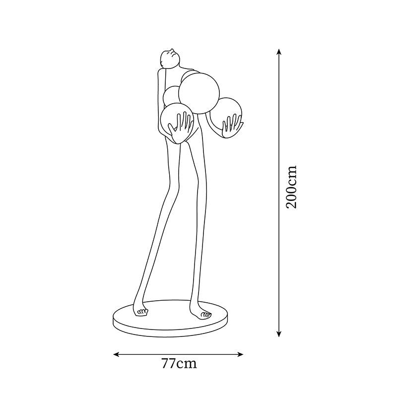 Lichtdrager Vloerlamp