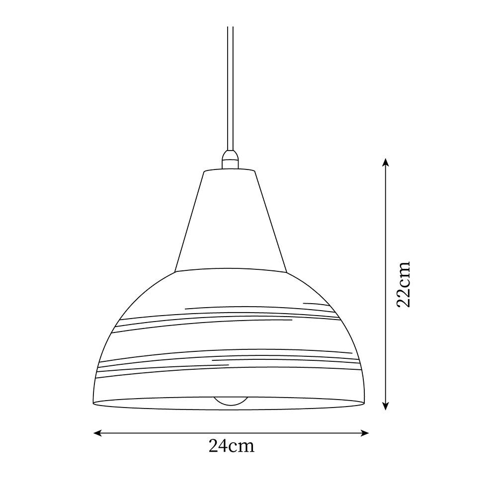 Monviel Keramiek Hanglamp