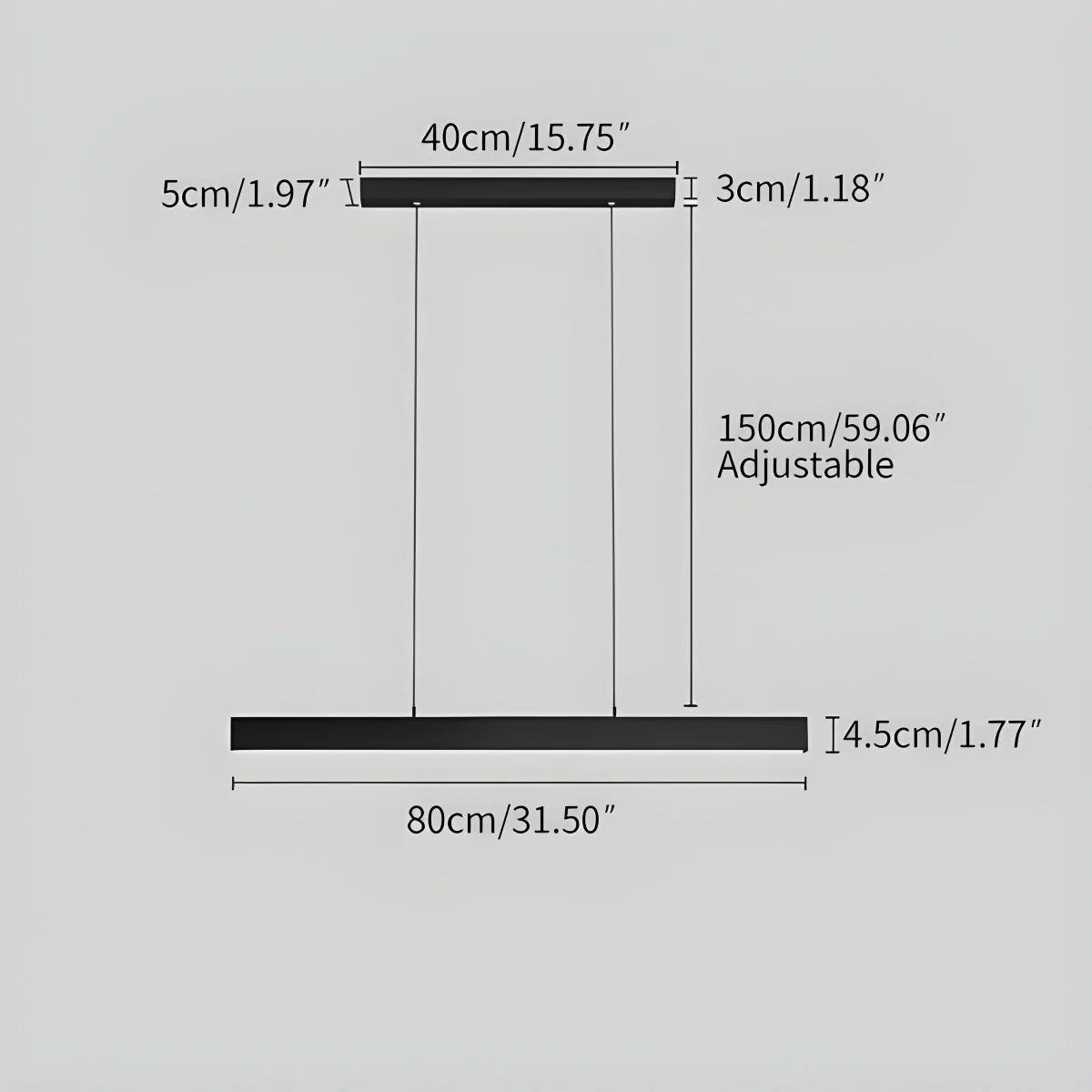 Ceylano Lineaire Hanglamp