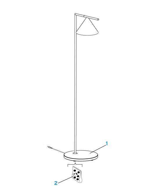 Dravex Vloerlamp