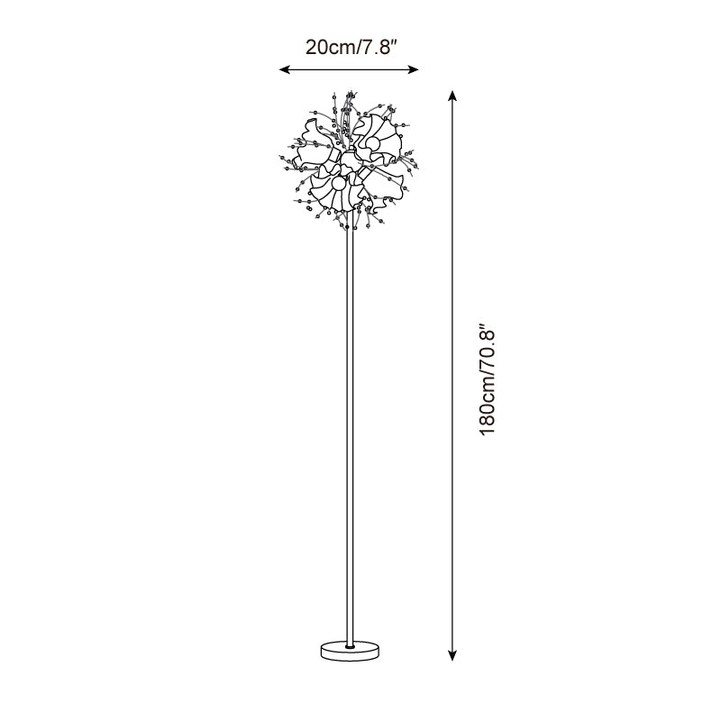 Selenna Flower Vloerlamp