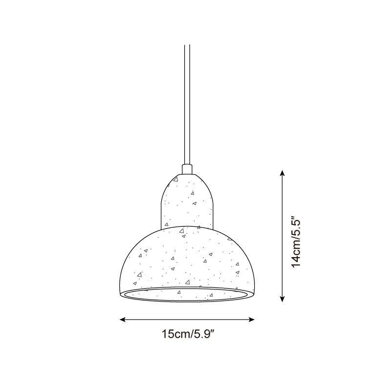 Crevezo Natuursteen Hanglamp