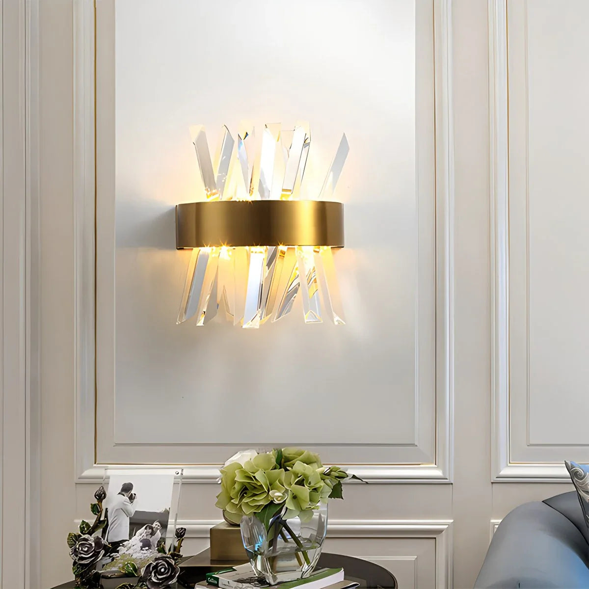 Virlen Kristal Wandlamp