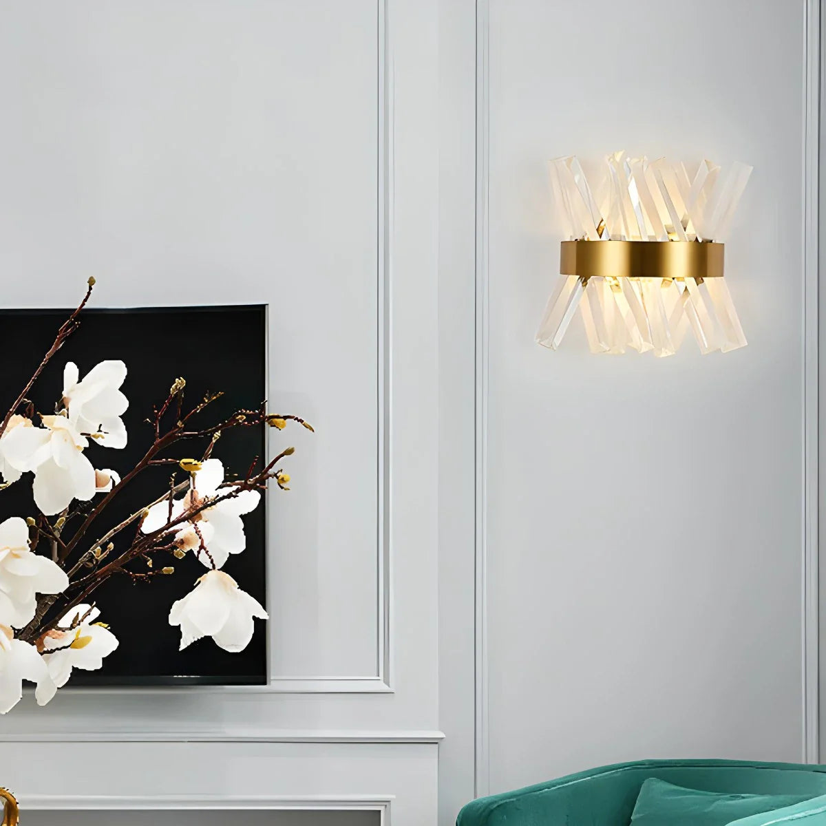 Virlen Kristal Wandlamp
