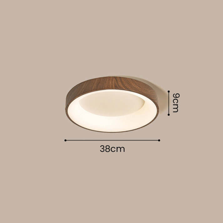 Layeno Houten Plafondlamp