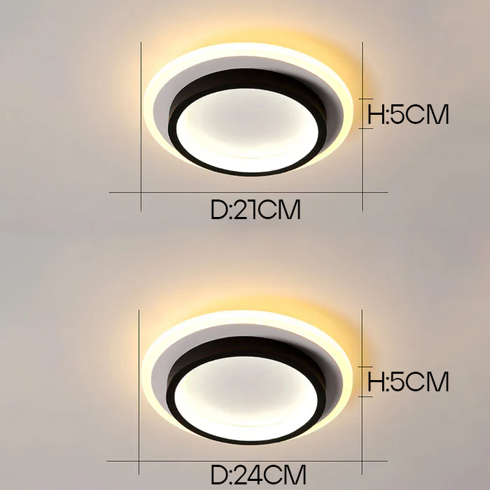 Rouson Ronde LED Plafondlamp