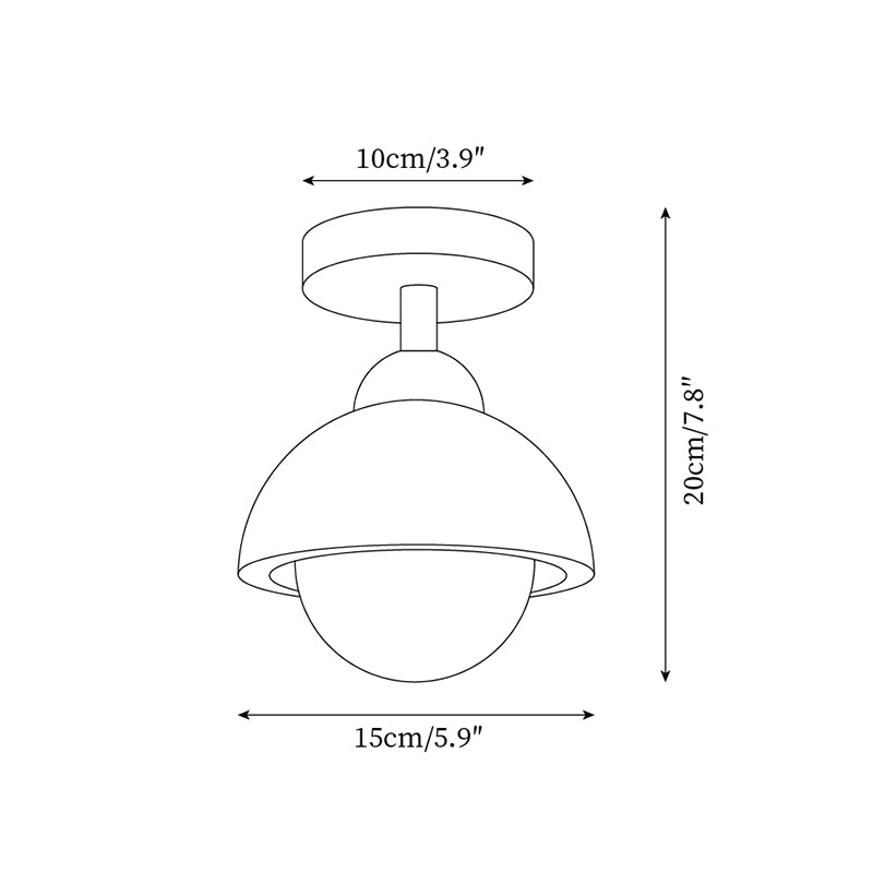Delvoro Plafondlamp